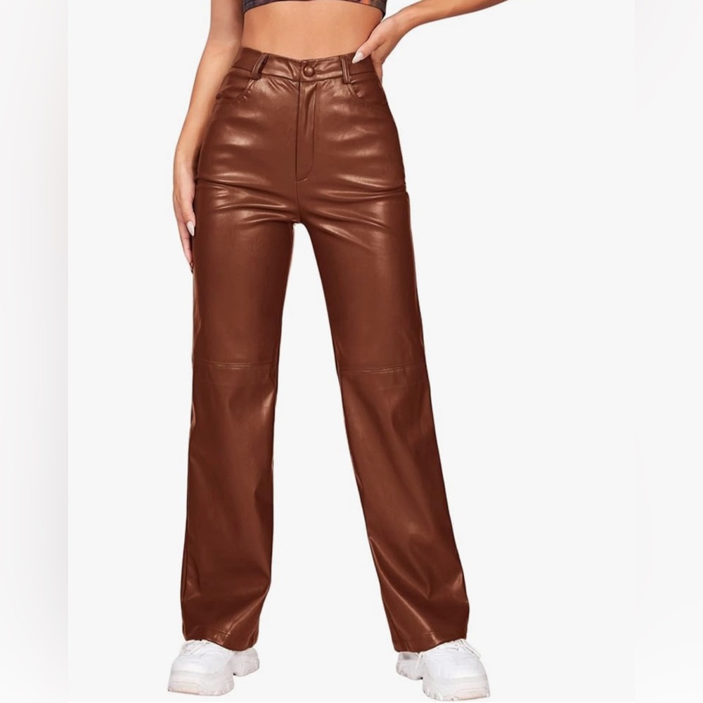 NWT Faux Leather Pants